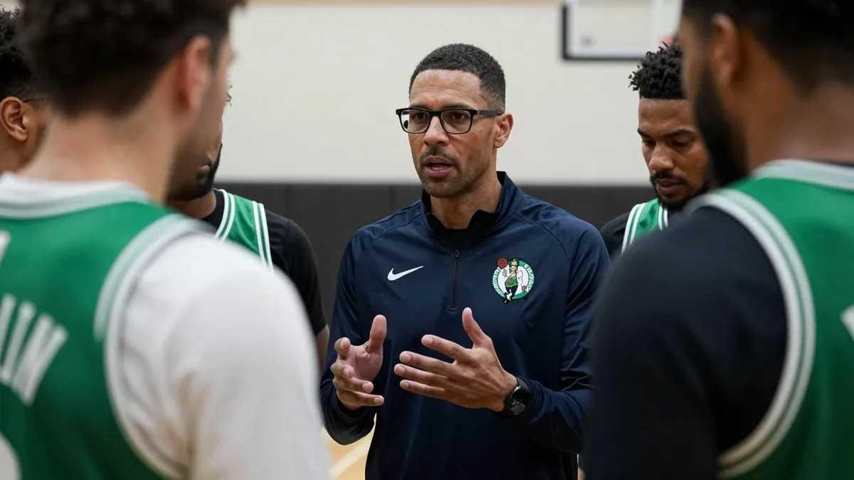 Boston Celtics win their 7th consecutive NBA championship in 1965, led by Bill Russell's MVP performance and Sam Jones'...