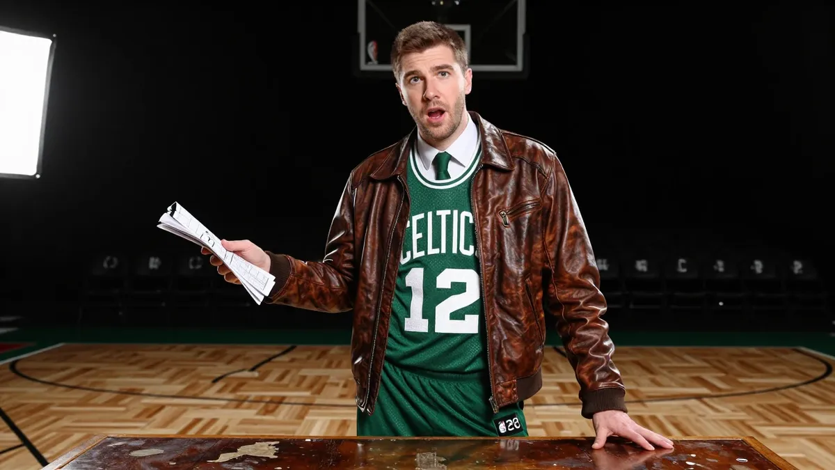 Boston Celtics win their 14th NBA championship in 1981, led by Larry Bird's impressive performance