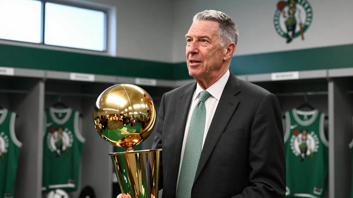 Boston Celtics win their 16th NBA championship in 1966 under the guidance of legendary coach Red Auerbach